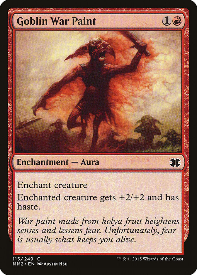 Goblin War Paint [Modern Masters 2015] 