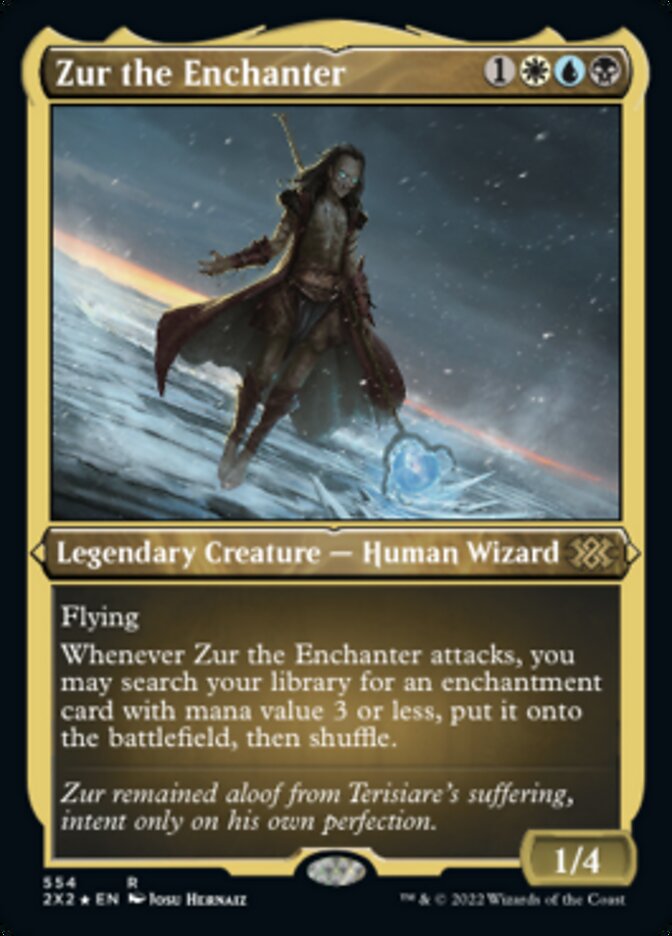 Zur the Enchanter (Foil Etched) [Double Masters 2022] 