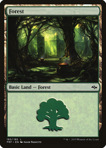 Forest (185) [Fate Reforged] 