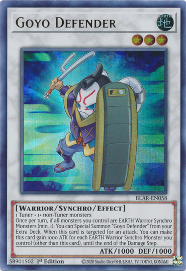 Goyo Defender [BLAR-EN058] Ultra Rare 