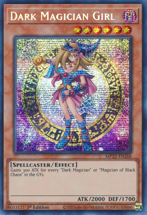 Dark Magician Girl [MP22-EN268] Prismatic Secret Rare 