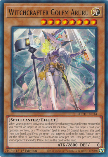 Witchcrafter Golem Aruru [SDCH-EN014] Common 