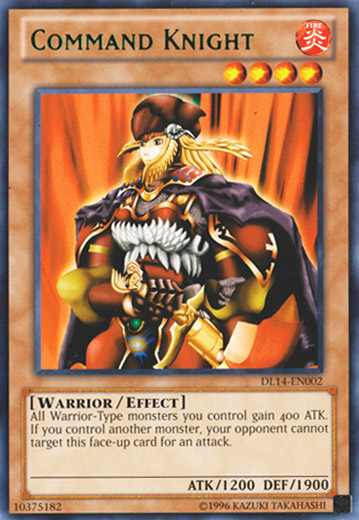 Command Knight (Green) [DL14-EN002] Rare 