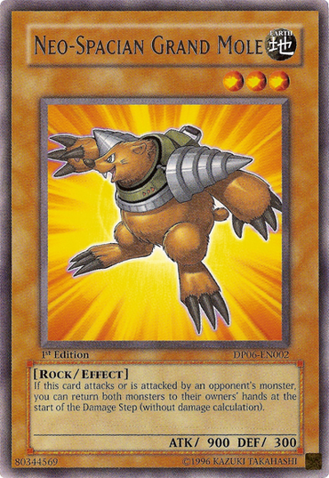 Neo-Spacian Grand Mole [DP06-EN002] Rare 