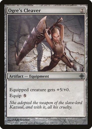 Ogre's Cleaver [Rise of the Eldrazi] 