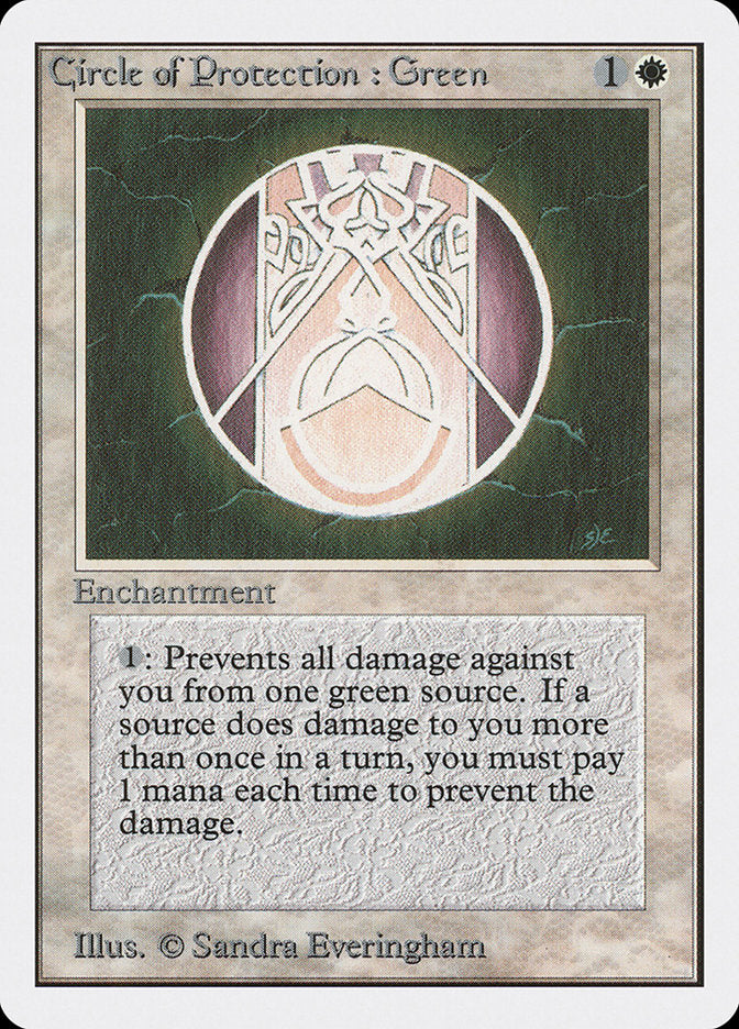 Circle of Protection: Green [Unlimited Edition] 