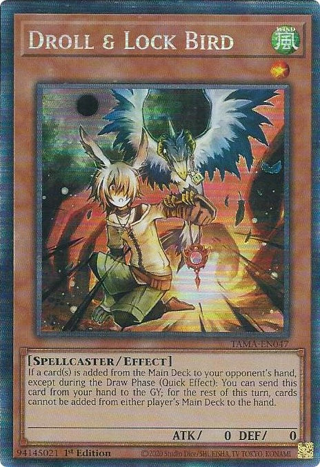 Droll &amp; Lock Bird [TAMA-EN047] Collector's Rare 