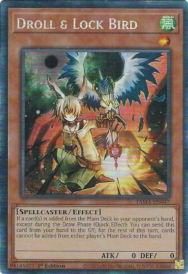 Droll &amp; Lock Bird [TAMA-EN047] Collector's Rare 