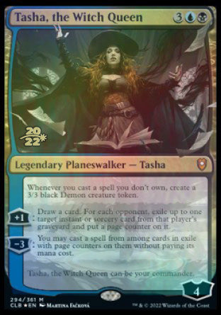 Tasha, the Witch Queen [Commander Legends: Battle for Baldur's Gate Prerelease Promos] 