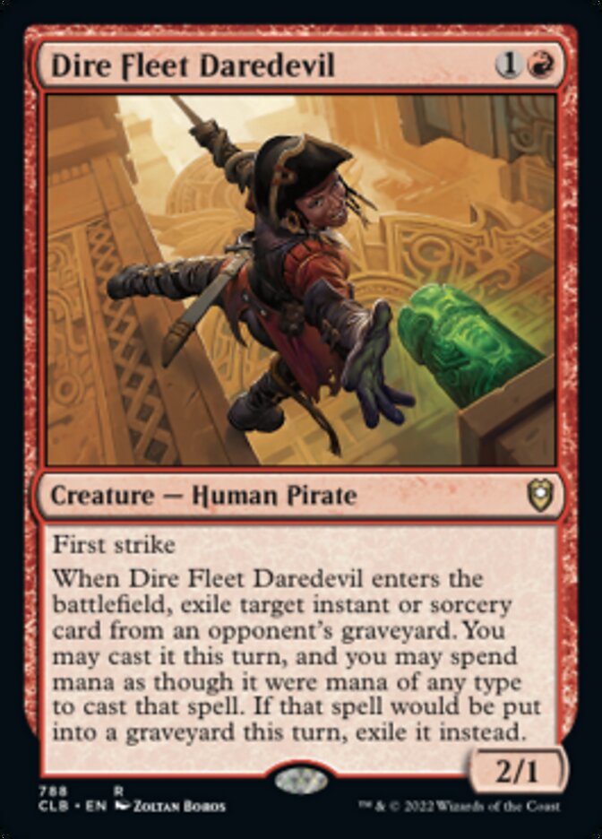 Dire Fleet Daredevil [Commander Legends: Battle for Baldur's Gate] 