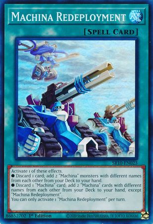 Machina Redeployment [SR10-EN023] Super Rare 