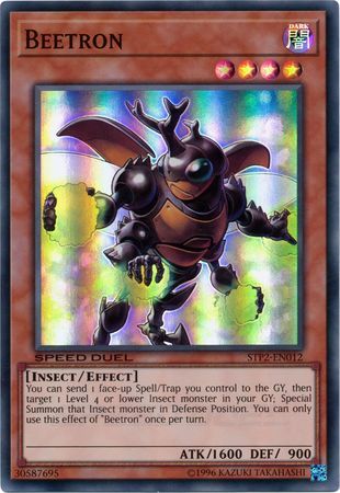 Beetron [STP2-EN012] Super Rare 
