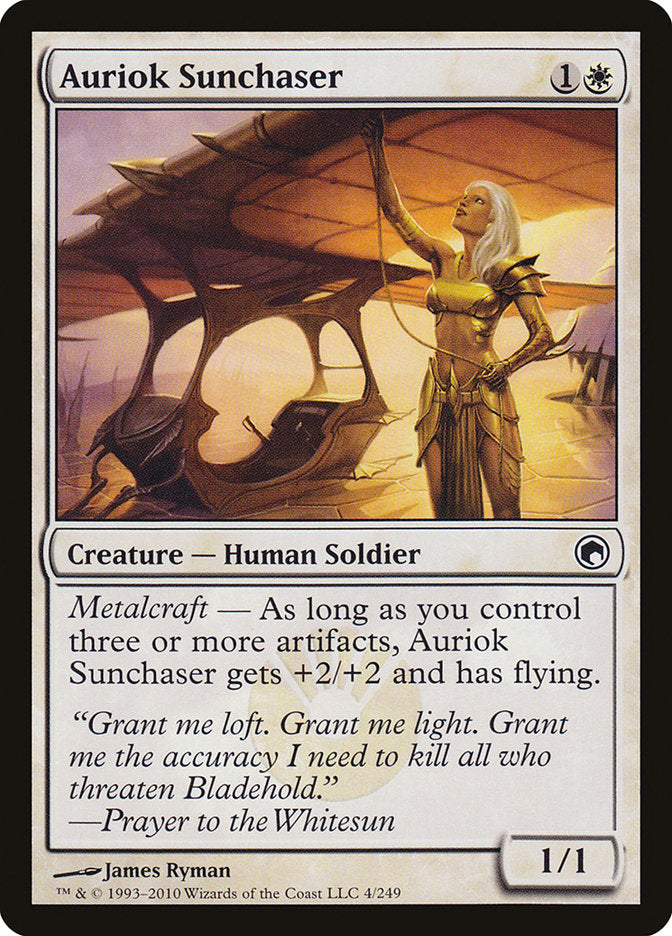 Auriok Sunchaser [Scars of Mirrodin] 