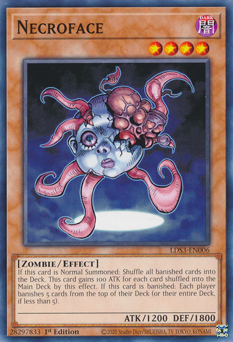 Necroface [LDS3-EN006] Common 