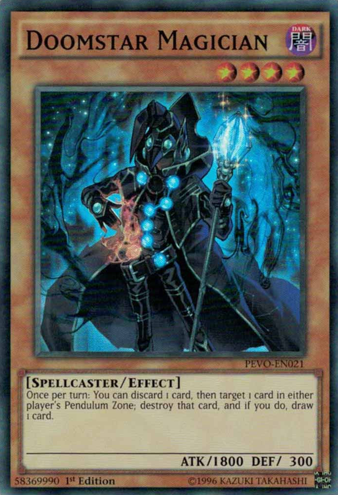 Doomstar Magician [PEVO-EN021] Super Rare 