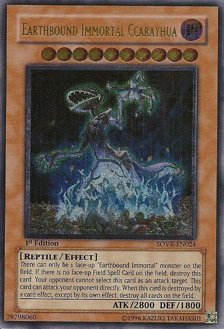 Earthbound Immortal Ccarayhua [SOVR-EN024] Ultimate Rare 