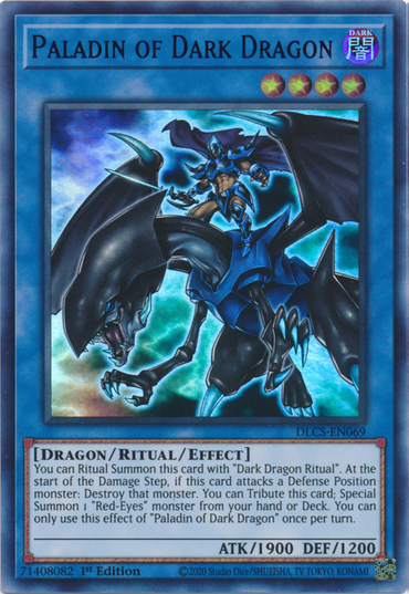 Paladin of Dark Dragon (Purple) [DLCS-EN069] Ultra Rare 