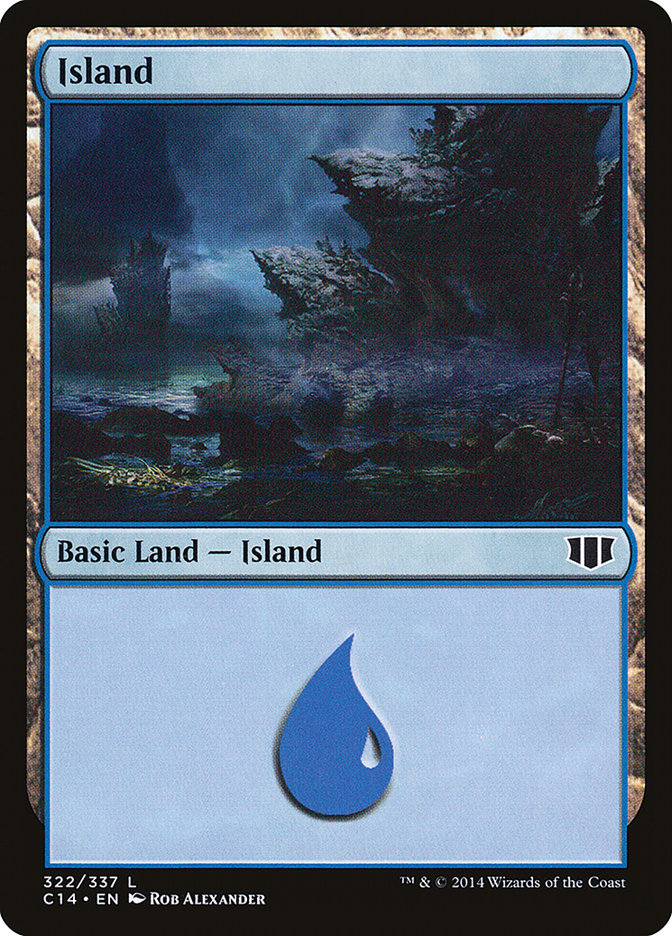 Island (322) [Commander 2014] 