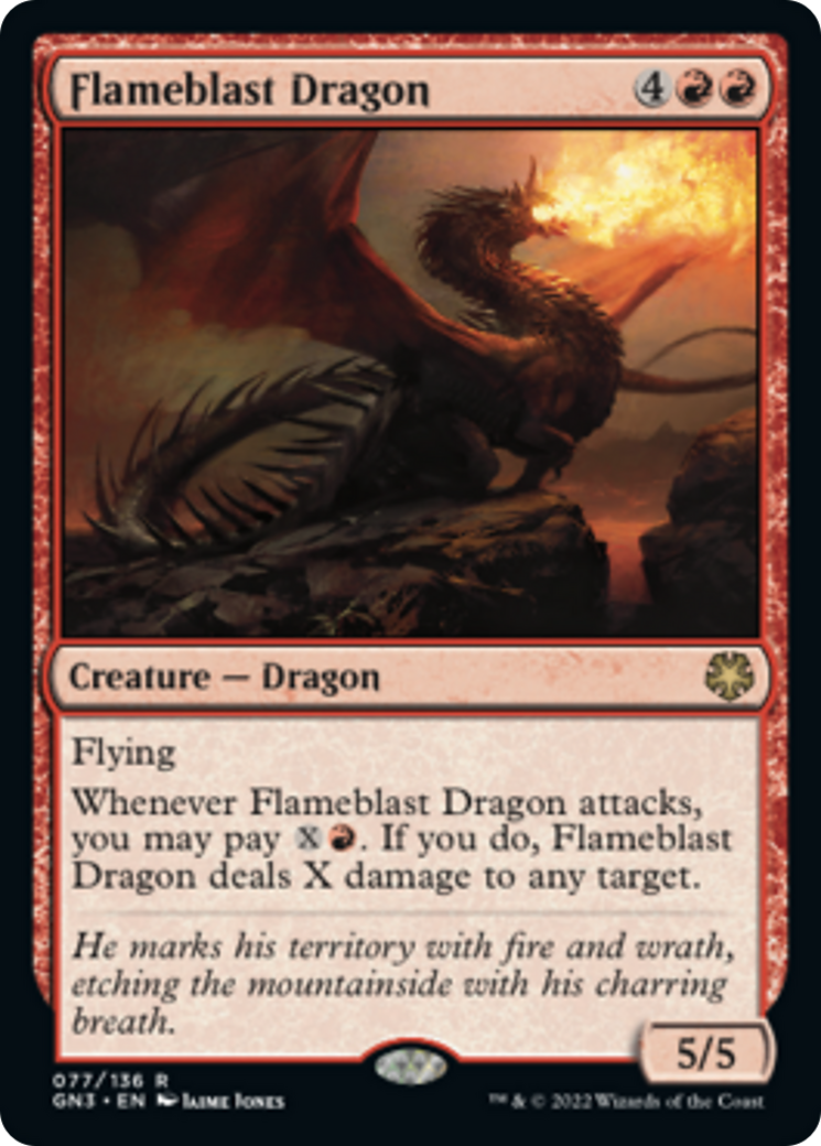 Flameblast Dragon [Game Night: Free-for-All] 