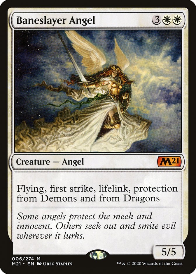 Baneslayer Angel [Core Set 2021] 