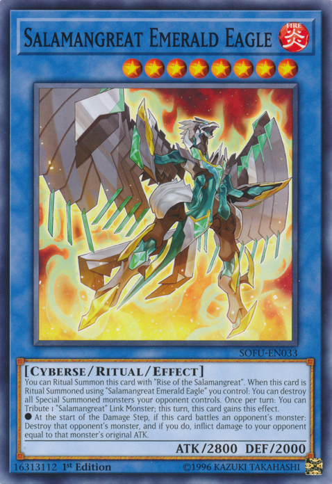 Salamangreat Emerald Eagle [SOFU-EN033] Common 