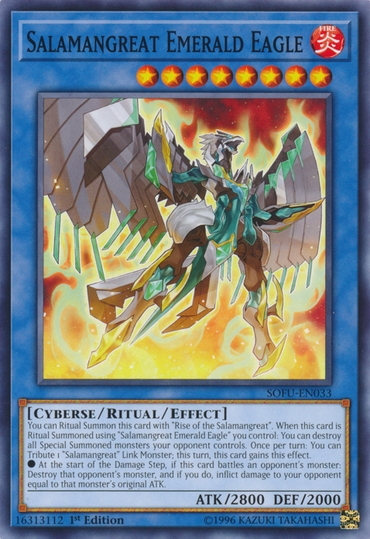 Salamangreat Emerald Eagle [SOFU-EN033] Common 