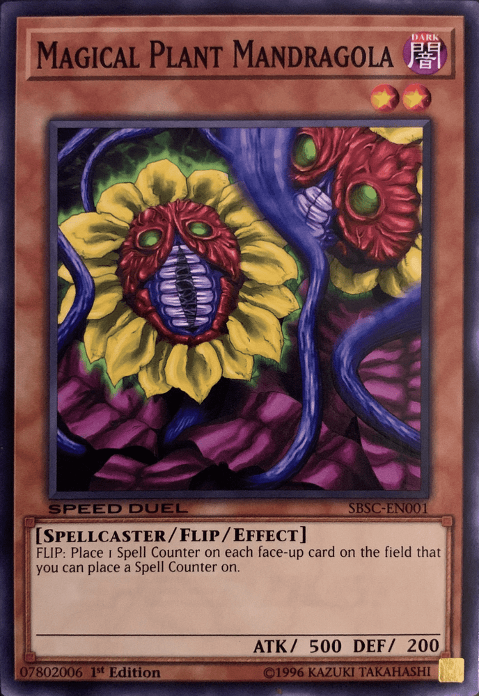 Magical Plant Mandragola [SBSC-EN001] Common 