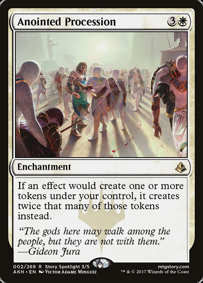 Anointed Procession [Amonkhet] 