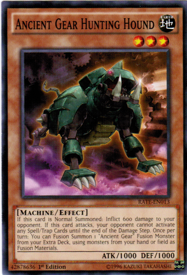 Ancient Gear Hunting Hound [RATE-EN013] Common 