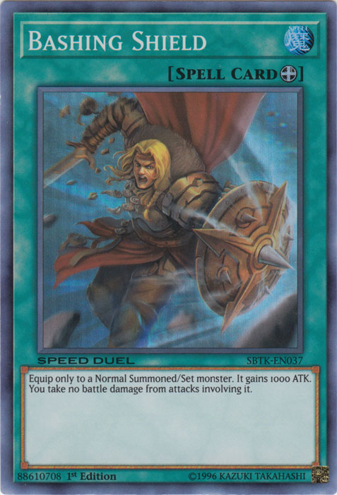 Bashing Shield [SBTK-EN037] Super Rare 