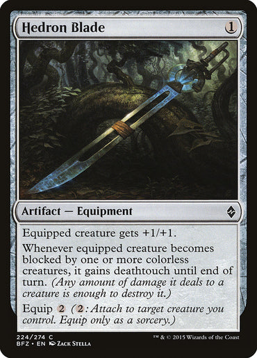 Hedron Blade [Battle for Zendikar] 