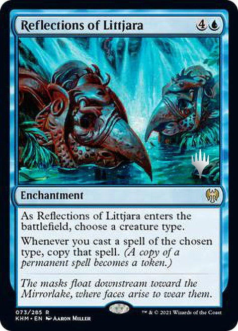 Reflections of Littjara (Promo Pack) [Kaldheim Promos] 