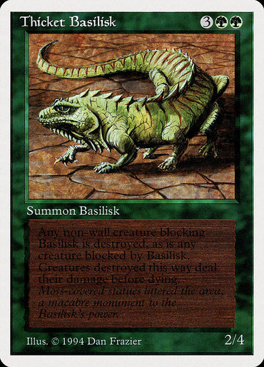 Thicket Basilisk [Summer Magic / Edgar]