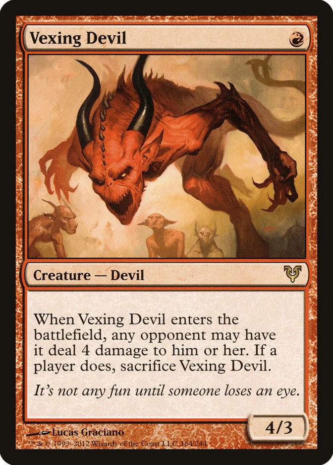 Vexing Devil [Avacyn Restored] 