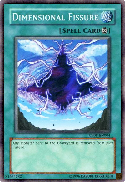 Dimensional Fissure [CP08-EN004] Super Rare 