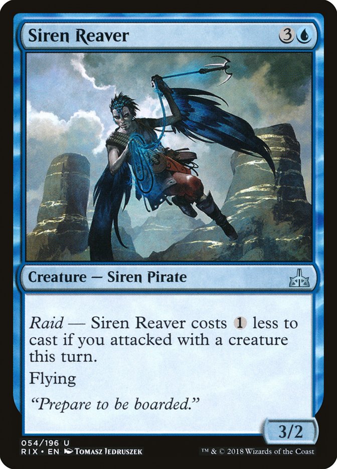 Siren Reaver [Rivals of Ixalan] 