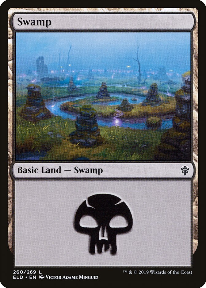 Swamp (260) [Throne of Eldraine] 