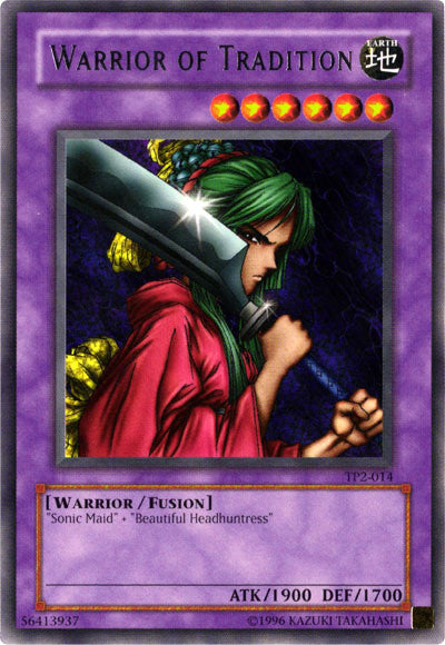 Warrior of Tradition [TP2-014] Rare 