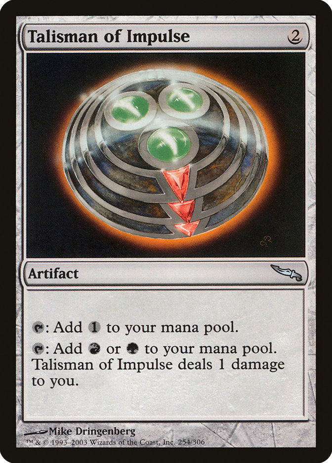 Talisman of Impulse [Mirrodin] 