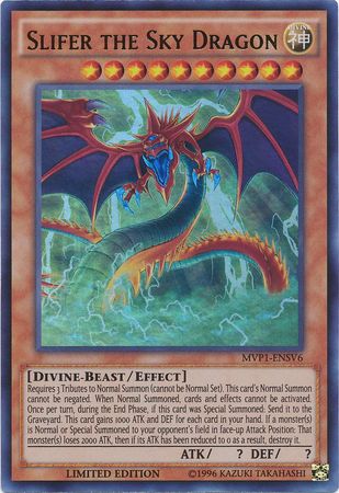 Slifer the Sky Dragon [MVP1-ENSV6] Ultra Rare 