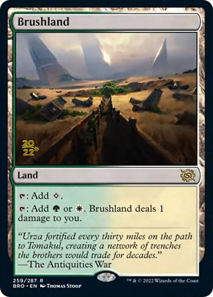 Brushland [The Brothers' War Prerelease Promos] 