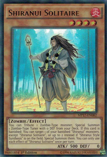 Shiranui Solitaire [MP17-EN082] Ultra Rare 