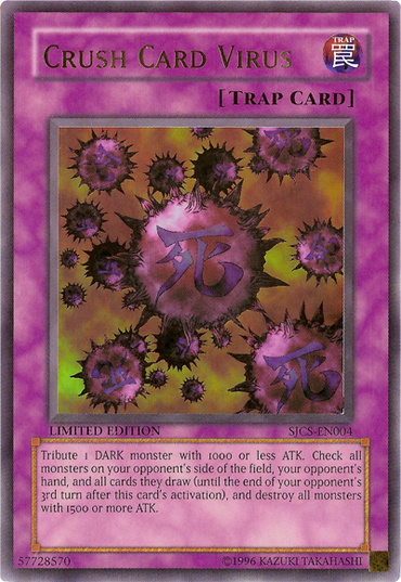 Crush Card Virus [SJCS-EN004] Ultra Rare 