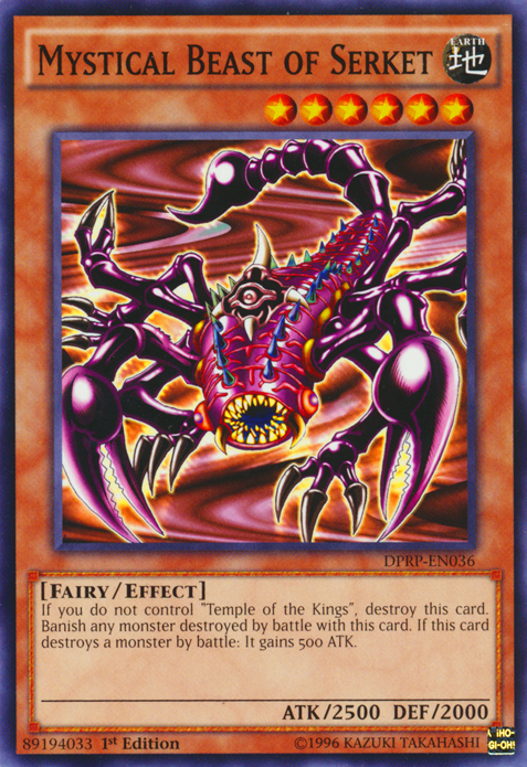 Mystical Beast of Serket [DPRP-EN036] Common 