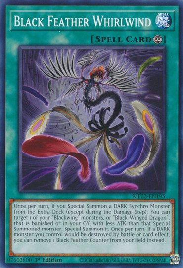 Black Feather Whirlwind [MP23-EN195] Common 