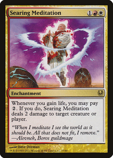 Searing Meditation [Duel Decks: Ajani vs. Nicol Bolas] 
