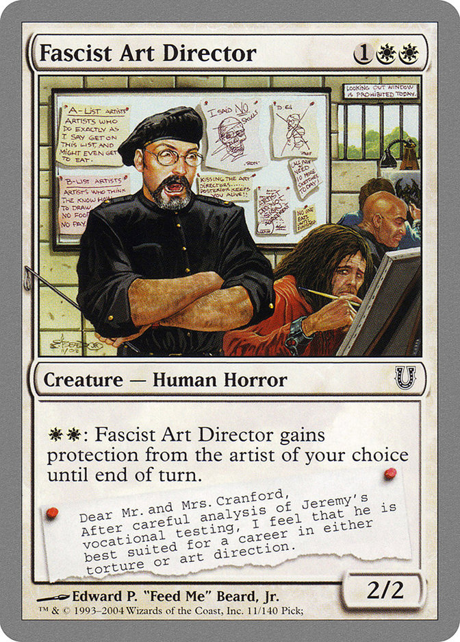 Fascist Art Director [Unhinged] 
