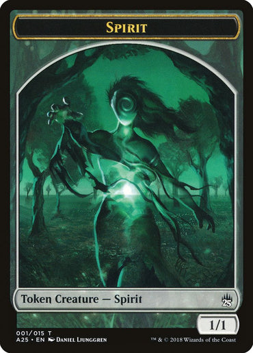 Spirit Token (001/015) [Masters 25 Tokens] 