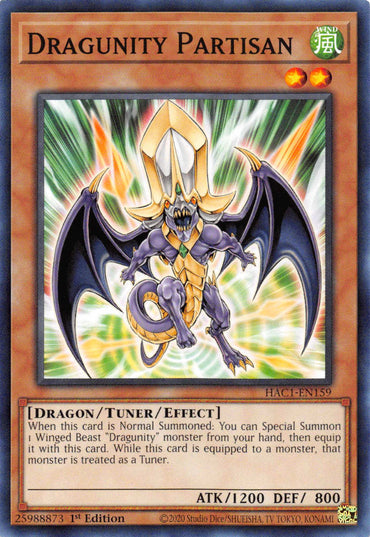 Dragunity Partisan [HAC1-EN159] Common 