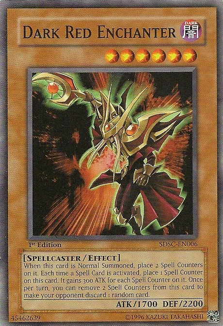 Dark Red Enchanter [SDSC-EN006] Common 